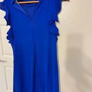 Vince Camuto Blue Midi Dress